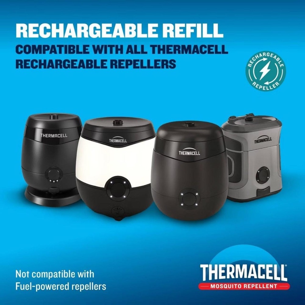 New Thermacell Mosquito Repellent Refills 36-Hour Refill Outdoor Set of 4 - Picture 4 of 5